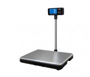 Balance caisse avec écran LCD - Balance caisse avec plateau inox AISI