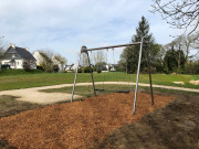 Balançoire double en acier inoxydable - Conforme EN1176