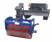 Balayeuse hydraulique pour mini pelle