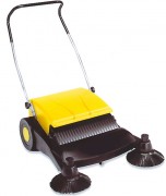 Balayeuse manuelle 2 balais 80 cm - 40 L 