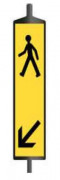Balise de guidage piétons