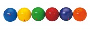 Balles unicolores à grain de jonglage 