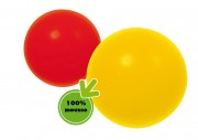 Ballon de handball en mousse - Matière : Mousse en polyuréthane - Diamètres : 120 / 175 mm