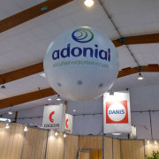 Ballon publicitaire géant sans hélium - Fabriqué en PVC