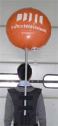 Ballon publicitaire portatif - Fabriqué en PVC