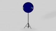 Ballon publicitaire sur mât Ø1 ou Ø1,5 m - Ht. 2,2 m