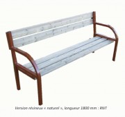 Banc bois pour école