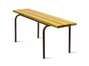 Banc en Bois pour Vestiaire 3 Lattes 
