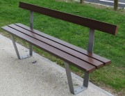 Banc extérieur de jardin