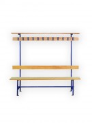 Banc penderie pour vestiaire