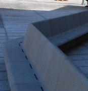 Banc public modulaire 1040 mm