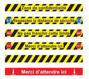 Bande adhésive de marquage au sol antidérapante