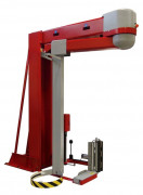 Banderoleuse à bras tournant avec frein électromagnétique