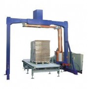 Banderoleuse automatique à bras tournant 40 à 45 palettes par heure