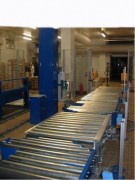 Banderoleuse automatique pour ligne de manutention