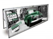 Bannière d’exposition horizontale