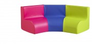 Banquette pour enfant d’angle 90°