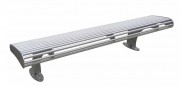 Banquette publique en acier Garda 1800 mm