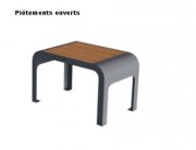 Banquette publique individuelle