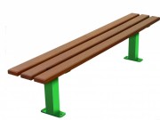 Banquette urbaine en bois 1950 mm