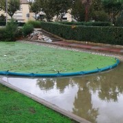 Barrage flottant pour confinement de déchets - Longueur 25 m - H.70 cm