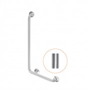 Barre d'appui inox angle droit