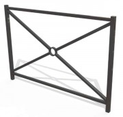 Barrière de rue croix