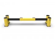 Barrière de sécurité en polyéthylène