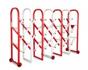 Barrière de sécurité extensible InstaGate - L.405 ou 410 mm - P.520 mm - H.1335 mm ou 1900 mm