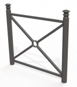 Barrière de ville acier