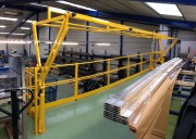 Barrière écluse basculante type SG1 sur mesure