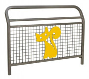 Barrière de ville zone école Conviviale® - L.1500 mm x H.1280 mm