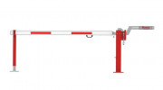 Barrière levante avec contrepoids