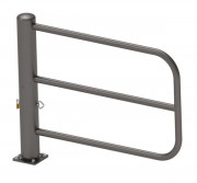 Barrière tournante - Long. 1400 mm - Galvanisé ou peint sur galva