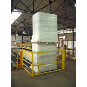 Barrière écluse de sécurité levante type L