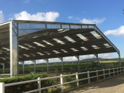 Bâtiment acier galvanisé idéal carrière équestre 20,6x60x5m - 1 236m²