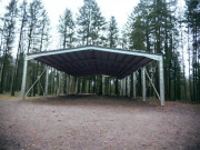 Bâtiment de stockage 300m² - Chéneaux et régulateur de condensation inclus