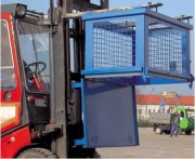 Benne grillagée à fond ouvrant - 600 à 1500 L