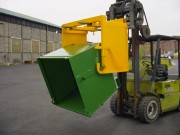 Benne basculante gerbable - Volume de 600 à 1200 L