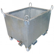 Benne BTR Galvanisée - Volume 500 à 2500 litres