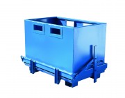 Benne empilable à fond ouvrant