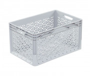 Bac plastique lightline ajouré 600x400x320 mm