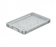 Bac plastique euronorme ajouré 600x400x70 mm