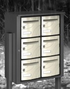 Bloc boîtes aux lettres extérieur - 1 à 15 blocs - En acier galvanisé 10/10