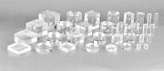 Blocs cubes et ronds plexiglass - Bloc : cube ou rond