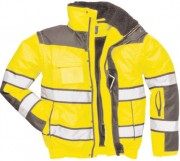 Blouson polaire haute visibilité