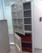 Boite aux lettres collective à clé