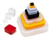 Boite plastique à charnière