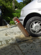 Borne anti stationnement