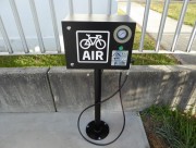 Borne de gonflage électrique pneu vélo